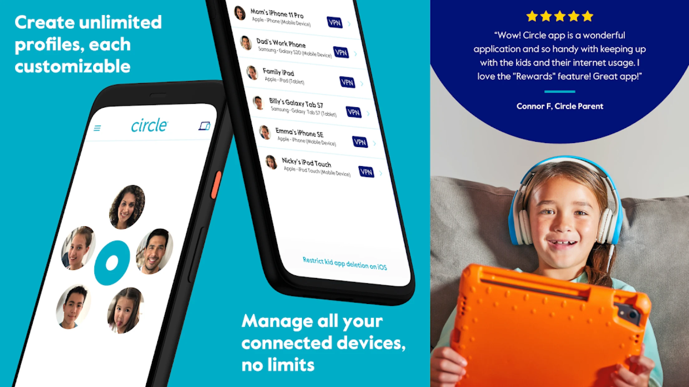 Circle Parental Controls App screenshot