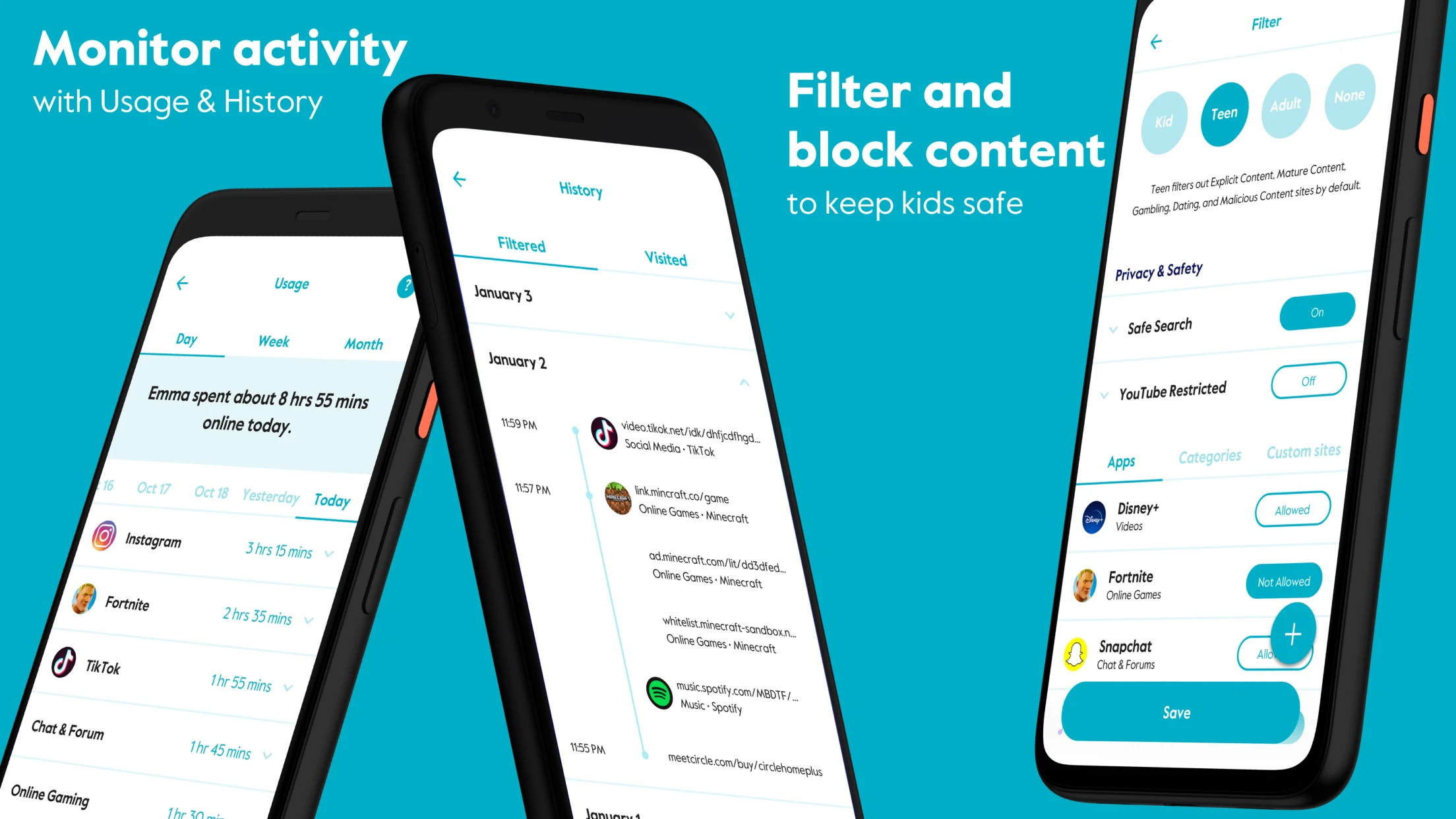 Circle Parental Controls App screenshot